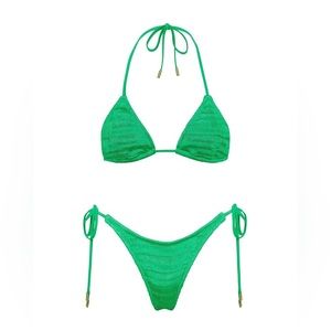 Tropical Vinca Triangl bikini